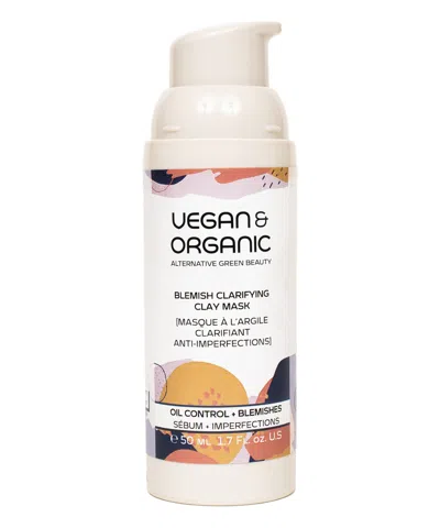 Vegan&amp;organic Blemish Clarifying Clay Mask 50 ml In White