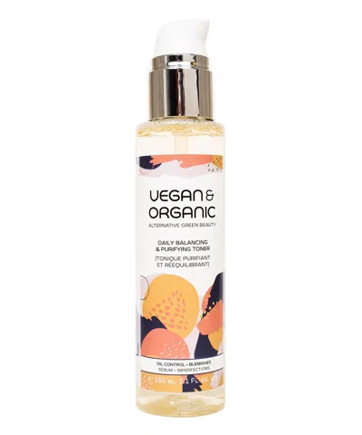 Vegan&amp;organic Daily Balancing&amp;purifying Toner 150 ml In White
