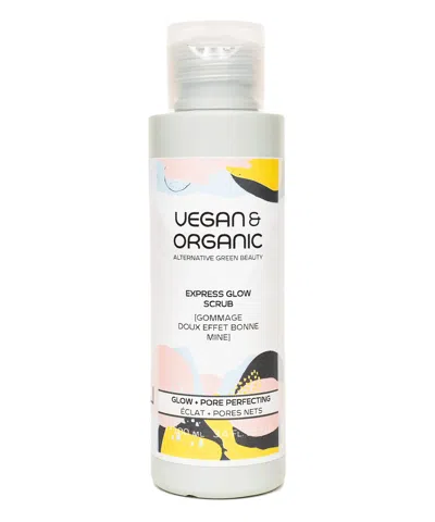 Vegan&amp;organic Express Glow Scrub 100 ml In White