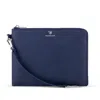 Veganologie Women's Demi Pouch In Blueberry - Large In Blue