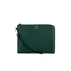 Veganologie Women's Green Demi Pouch In  - Large In Green