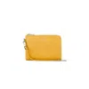 Veganologie Women's Orange Demi Pouch In Mustard - Small In Orange