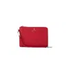 Veganologie Women's Red Demi Pouch In Empire - Small In Red