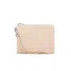 Veganologie Women's White Demi Pouch In Pearl - Large In White