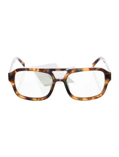 Pre-owned Vehla Dixie Vs285 Square Sunglasses In Brown