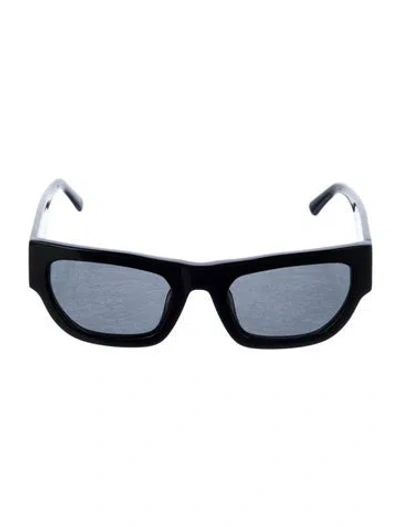 Pre-owned Vehla Finn Square Sunglasses In Black