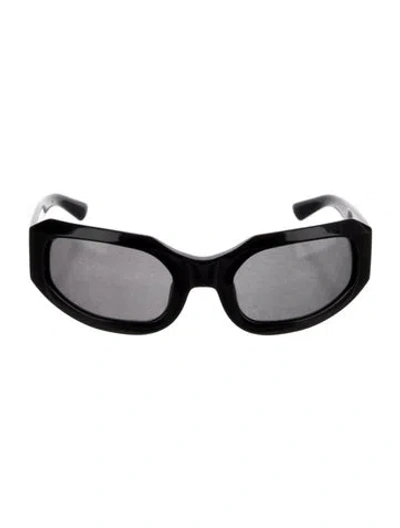 Pre-owned Vehla Shield Tinted Sunglasses In Black