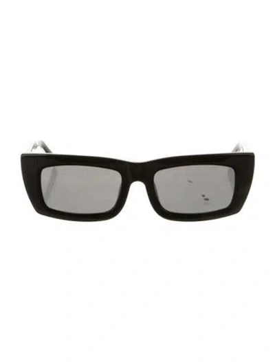 Pre-owned Vehla Square Tinted Sunglasses In Black