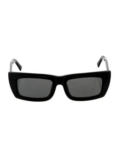Pre-owned Vehla Square Tinted Sunglasses In Black