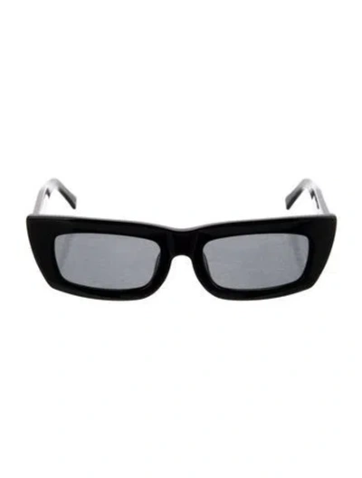 Pre-owned Vehla Square Tinted Sunglasses In Black