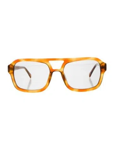 Pre-owned Vehla Square Tinted Sunglasses In Brown