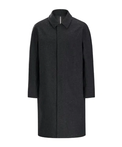 Veilance Alar Wool Coat Men's In Black
