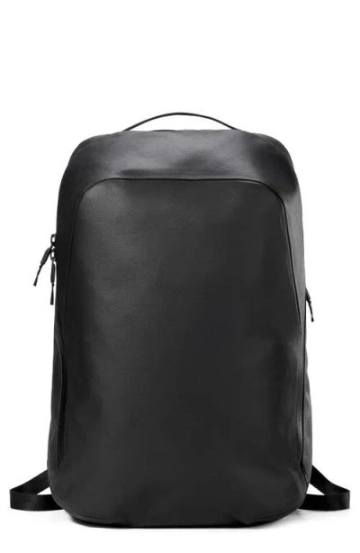 Veilance Anodic Nylon Twill Backpack In Black