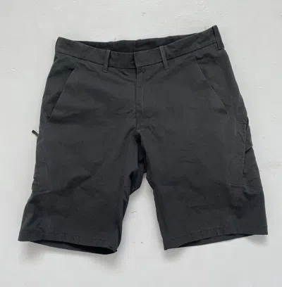 Pre-owned Veilance Arc'teryx  Apparat Shorts In Black