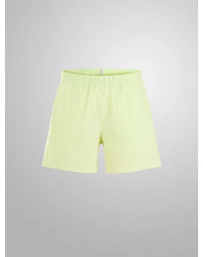 Veilance Argand Short M Clothing In Yellow