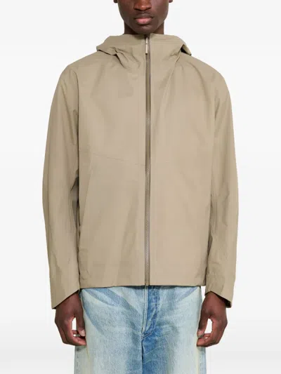 Veilance Arris Hooded Jacket In Neutral