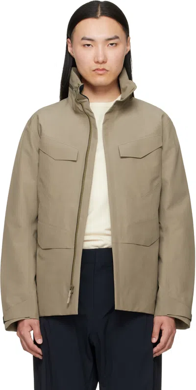 Veilance Beige Field Jacket