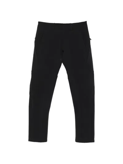 Veilance Belt-loop Straight-leg Trousers In Black