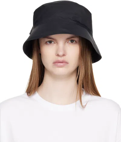 Veilance Black Bucket Hat