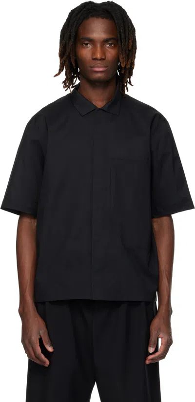 Veilance Black Demlo S/s Shirt