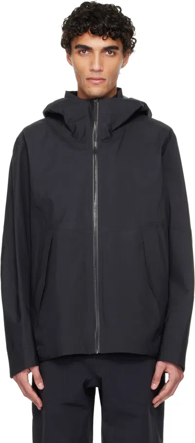 Veilance Black Diode Jacket In Blue