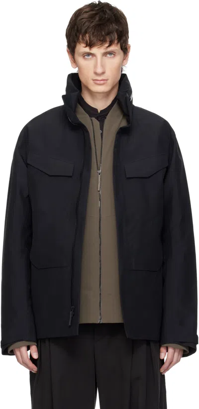 Veilance Black Field Jacket