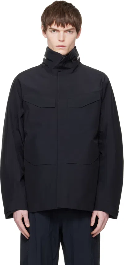 Veilance Black Field Jacket