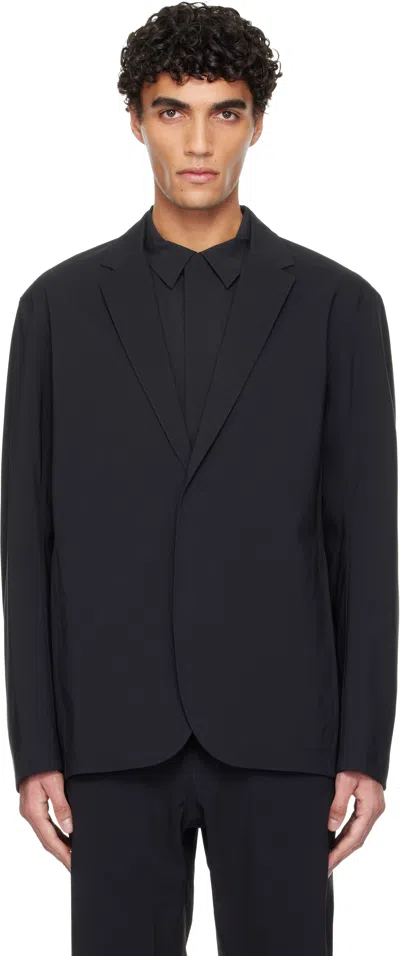 Veilance Black Indisce Mx Blazer