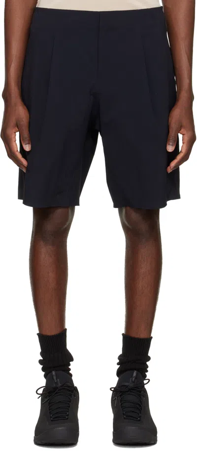 Veilance Black Indisce Shorts