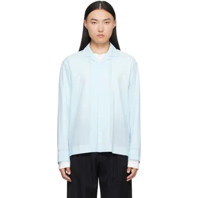 Veilance Blue Cusec Ls Shirt