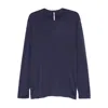 Veilance Long Sleeve T-shirt In Blue