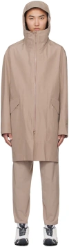 VEILANCE BROWN MONITOR COAT