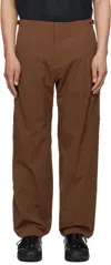 Veilance Brown Spere Lt Cargo Pants In Ganache