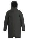 Veilance Hooded Utility Coat In Penumbra