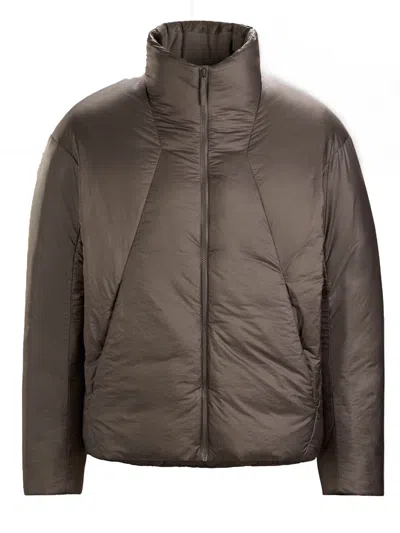 Veilance Conduit Down Jacket In Brown