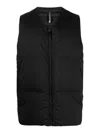 Veilance Black Conduit Down Vest In Black