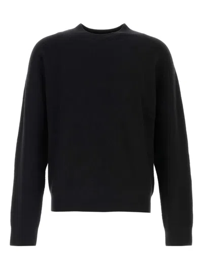 Veilance Conic Midlayer Crew-neck Sweater In Black