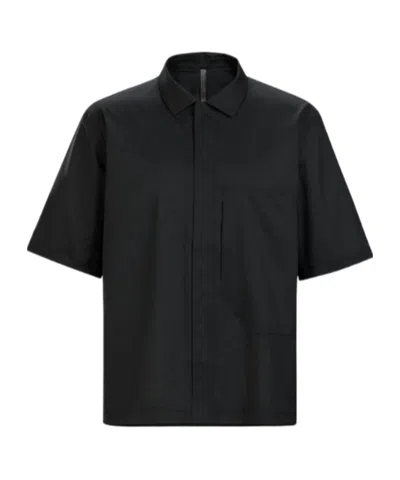 Veilance Demlo Short-sleeve Shirt In Black