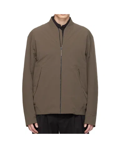 Veilance Diode-filled Bomber Jacket In Brown