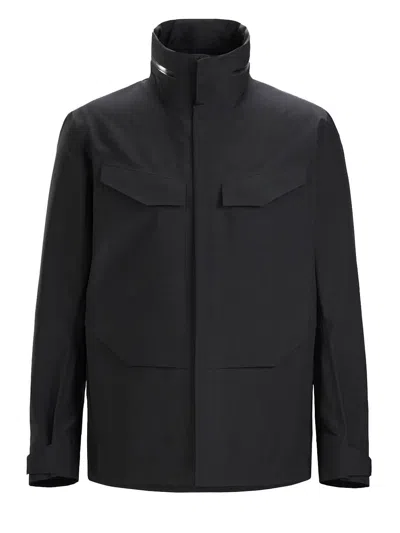 Veilance Field Jacket In Black