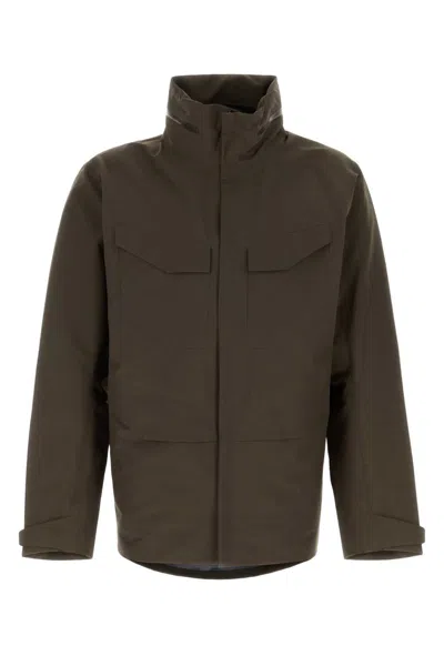 Veilance Field Jacket In Brown
