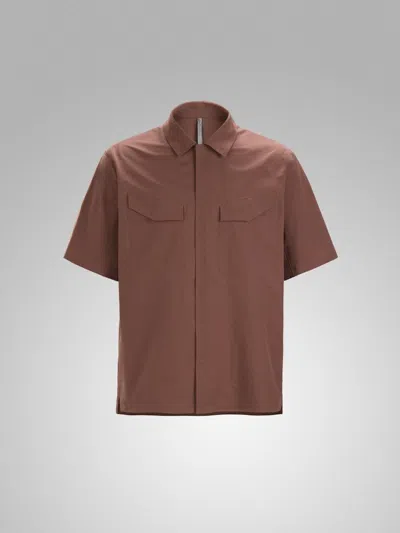 Veilance Field Ss Shirt M Clothing In Brown