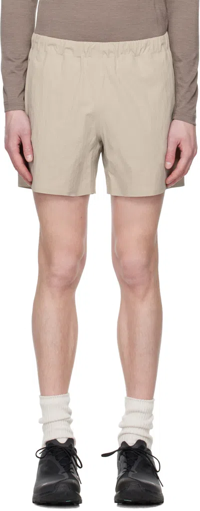Veilance Gray Argand Shorts