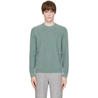 Veilance Green Conic Wool Midlayer Sweater In Matsu