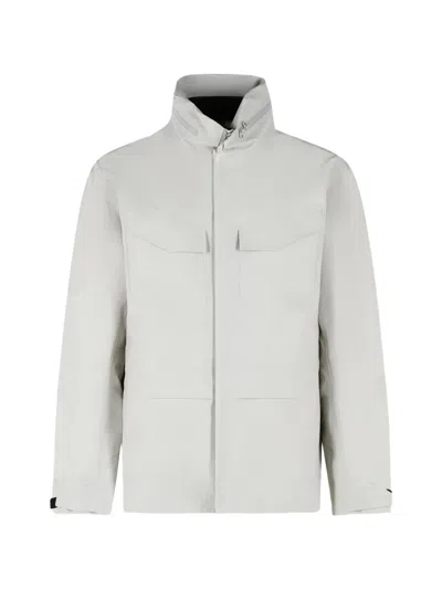 Veilance High-neck Jacket In Gray