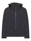 Veilance Hooded Jacket In Black