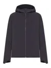 Veilance Hooded Zip-fastening Jacket In Gray