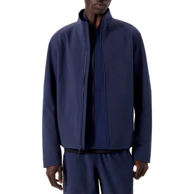 Veilance Isogon Mx Water Repellent Stretch Soft Shell Jacket In Blue