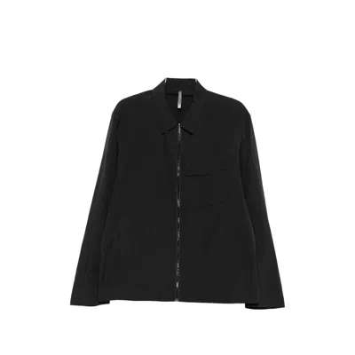Veilance Spere Sl Zip-up Flap-pocket Jacket In Black