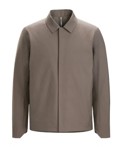 Veilance Lerus Warm Jacket In Brown